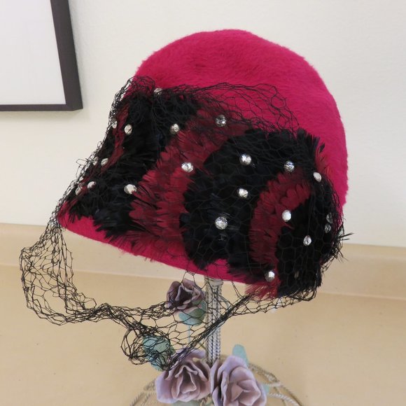 VINTAGE HAT ** MISS NARDEL OF NY** Italian import main image 5
